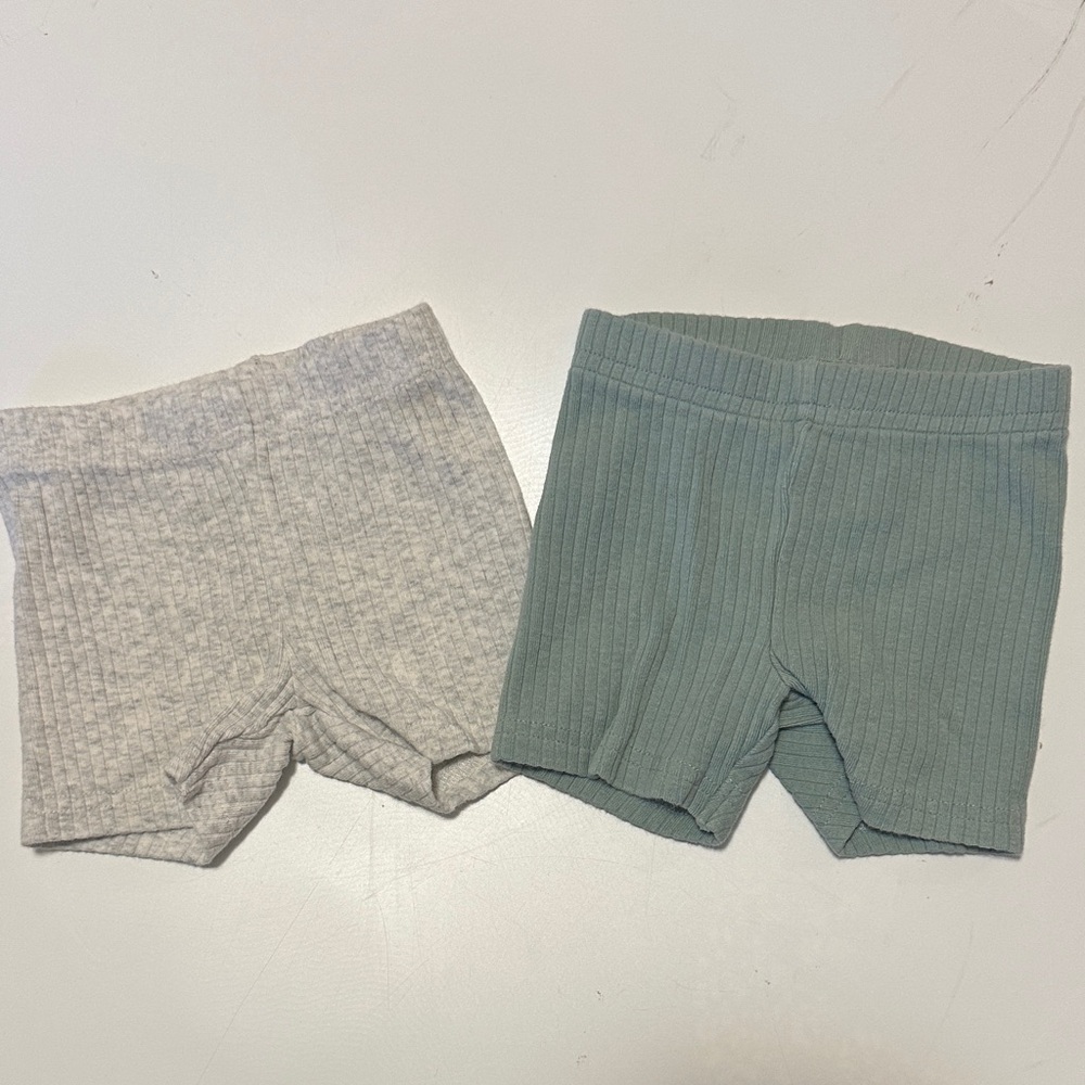 Carter's Little Planet Organic Baby Shorts in Light Gray